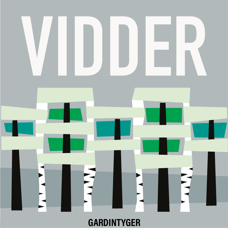 Vidder är en kollektion med mönster för gardiner. 