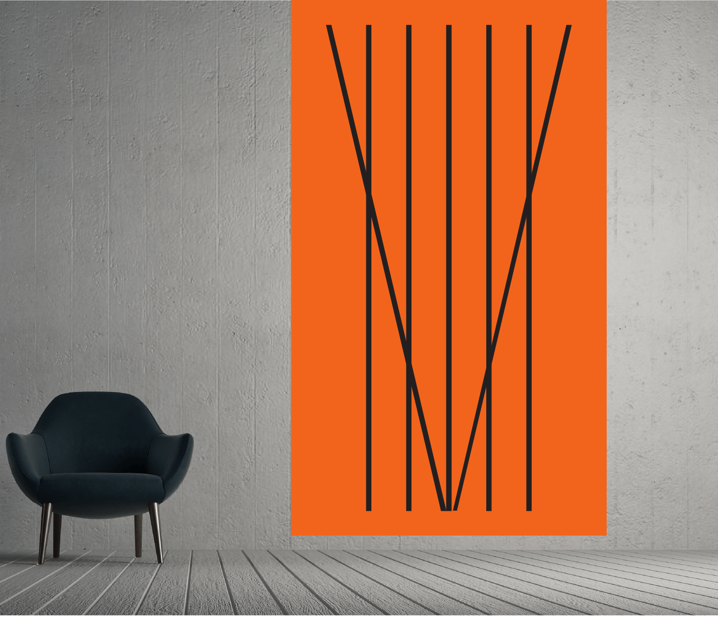 Textil mönsterdesign för dig som behöver "klä" tomma väggar med färg och form tryckt på sammet.